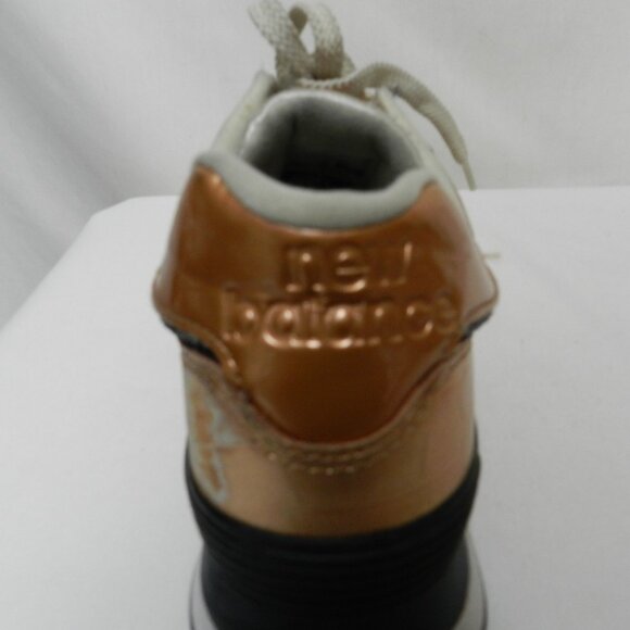 New Balance 574 Encap Sneakers Tennis Metallic Rose Gold Women Size 39  8 - Picture 10 of 15